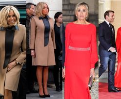 Brigitte Macron zadaje szyku w eleganckich stylizacjach (ZDJĘCIA)