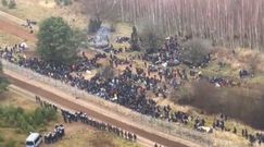 Migranci na granicy polsko-białoruskiej. Żaryn: to największa próba masowego siłowego wejścia na teren Polski