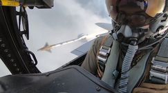 Myśliwiec F-15 w akcji. Niszczenie celu uchwycone na wideo