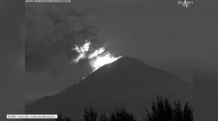 Potężna eksplozja meksykańskiego wulkanu El Popo