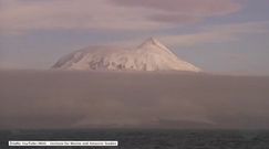 Erupcja lodowego wulkanu na Antarktydzie