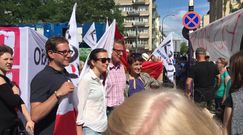 Protest przeciwko ustawom o sądach. Obywatele RP i KOD pod Sejmem