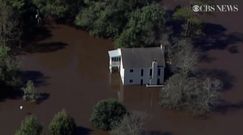 Powodzie w Karolinie Północnej po huraganie Matthew