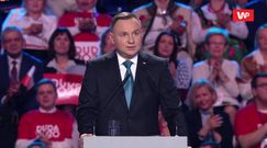 Wybory prezydenckie 2020.  Andrzej Duda: "Moi kochani, przecież wszyscy śpiewamy: jeszcze Polska nie zginęła, kiedy my żyjemy"