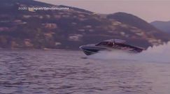 Milioner chwali się luksusową łodzią. Tak na niej szaleje (wideo)