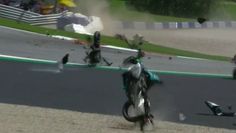 MotoGP. Niebezpieczny wypadek motocyklistów w trakcie Grand Prix Austrii