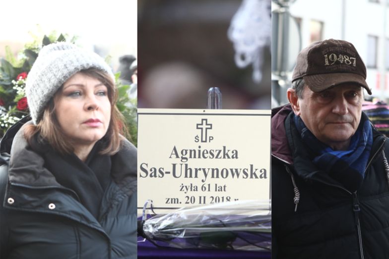 Trojanowska, Wysocki, Dziurman i inni na pogrzebie Agnieszki Kotulanki