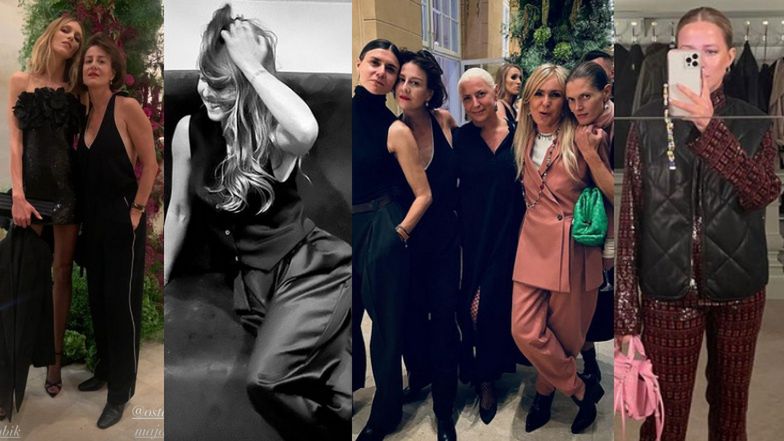 Celebrytki bawią się na imprezie polskiego "Vogue'a": Anja Rubik, Jessica Mercedes, Anna Lewandowska... (ZDJĘCIA)