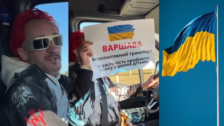 Michał Wiśniewski jedzie na granicę pomagać Ukraińcom: "Przede wszystkim transport w KAŻDE MIEJSCE Polski"