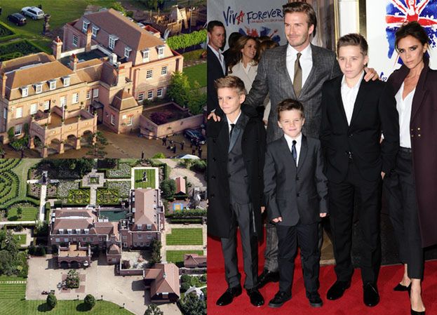 Beckhamowie sprzedali dom za 11 MILIONÓW FUNTÓW!