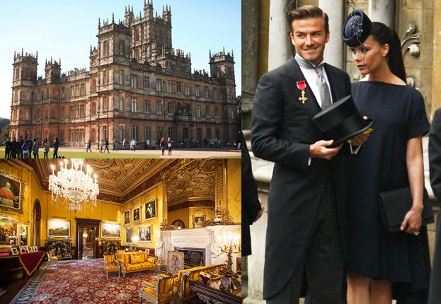 Beckhamowie chcą kupić pałac... "w stylu Downton Abbey"! Za ponad 30 milionów!