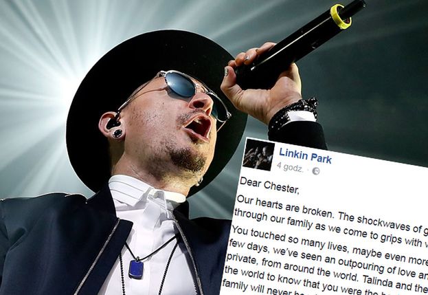 Muzycy Linkin Park żegnają Chestera wzruszającym listem: "Poruszyłeś tak wielu ludzi. Kochamy cię i bardzo za tobą tęsknimy"