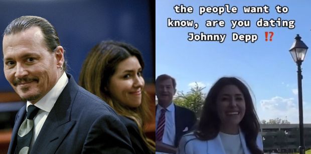 Prawniczka Johnny'ego Deppa reaguje na pytanie o ROMANS z aktorem! (WIDEO)