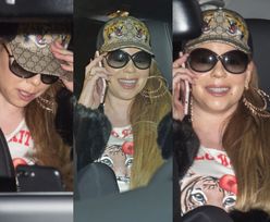 Rozbawiona Mariah Carey zwiedza Berlin w bejsbolówce Gucci