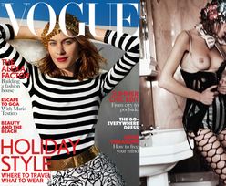 Alexa Chung pokazuje sutek w "Vogue'u"