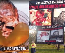 Środowiska "pro-life" protestują przed warszawskimi szpitalami. "Rocznie przez aborcje ginie 1000 polskich dzieci. Matki poddawane są presji, by zabić!"