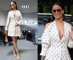Rihanna w białej sukience na Tygodniu Mody w Paryżu (ZDJĘCIA)