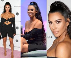 Uciekające piersi Kim Kardashian w Los Angeles