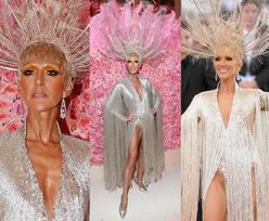 Gala MET 2019: Celine Dion ryzykuje wpadkę w sukience eksponującej pachwinę