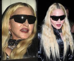Drapieżna Madonna i jej ściśnięty biust mkną do modnej knajpki w West Hollywood. Wygląda jak na Instagramie? (ZDJĘCIA)