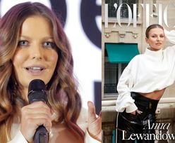 Anna Lewandowska pozuje na okładce francuskiego magazynu modowego i zdradza: "LAURA KOCHA BUTY" (ZDJĘCIA)