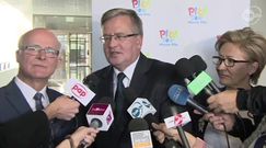 Bronisław Komorowski: prokuratura powinna zająć się sprawą "Gęsiarki"