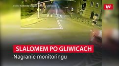 Niebezpieczna "zabawa" w Gliwicach. Nagranie monitoringu