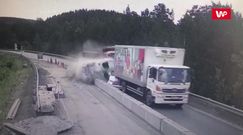 Wypadek w Rosji. Wideo pokazuje sekundy przed uderzeniem