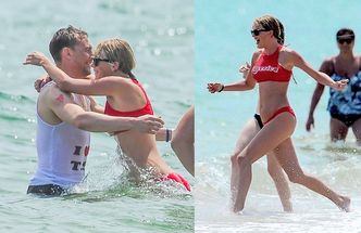 Swift i Hiddleston przytulają się w morzu (ZDJĘCIA)