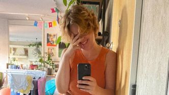 Aleksandra Domańska ubolewa, że nie mieści się w jeansy sprzed ciąży: "Tytuł PIERWSZEJ NAIWNIACZKI jest ze mną od lat" (FOTO)