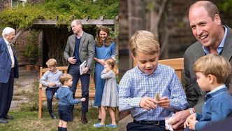 Dzieci Kate Middleton i księcia Williama ekscytują się odwiedzinami i podarunkami od biologa (FOTO)