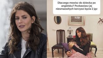 Weronika Rosati uspokaja: córka rozmawia też po polsku. "Z rodziną"