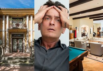 Charlie Sheen nie może sprzedać domu, w którym imprezował z prostytutkami! Obniżył cenę już o 1,5 miliona dolarów... (ZDJĘCIA)