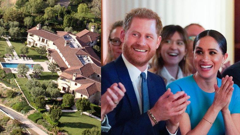 Meghan Markle i Harry zamieszkali w luksusowej rezydencji w Beverly Hills wartej 18 MILIONÓW DOLARÓW! (ZDJĘCIA)