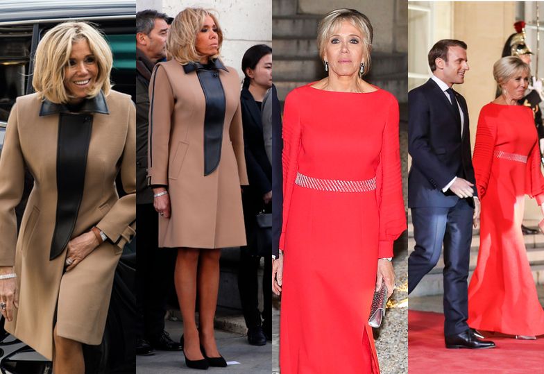 Brigitte Macron zadaje szyku w eleganckich stylizacjach