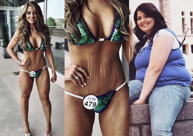 Amerykanka schudła 59 kilogramów i wygrała konkurs bikini: "Chwalę się BLIZNAMI I ROZSTĘPAMI!"