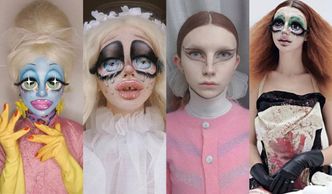 Oto Sgàire Wood, transseksualna artystka, której oryginalne makijaże podbijają Internet. Ma talent? (ZDJĘCIA)