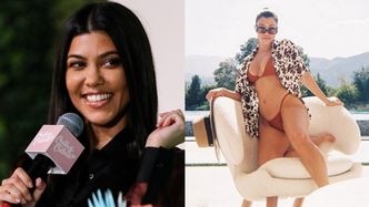 "Ciałopozytywna" Kourtney Kardashian broni swoich dodatkowych kilogramów: "JESTEM DUMNA Z MOICH KSZTAŁTÓW"
