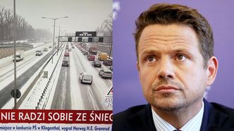 TVP Info atakuje Rafała Trzaskowskiego: "NIE RADZI SOBIE ZE ŚNIEGIEM". Rafał odpowiedział...