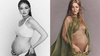 Zmysłowa Gigi Hadid prezentuje NOWE zdjęcia z ciążowej sesji. Ashley Graham ocenia: "JUŻ PRAWIE CZAS!" (ZDJĘCIA)