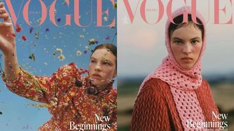 Internautka krytykuje wrześniową okładkę "Vogue Polska": "Nakrycie głowy niczym HIJAB"