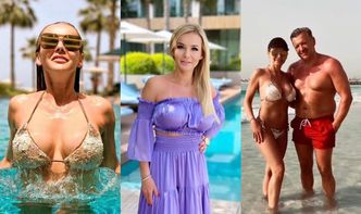 Monika Chwajoł pręży się w bikini na bardzo luksusowych wakacjach w Dubaju (ZDJĘCIA)