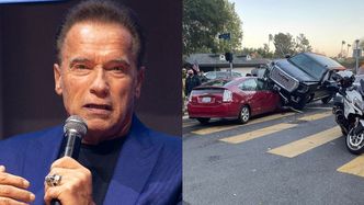Arnold Schwarzenegger miał WYPADEK SAMOCHODOWY! (ZDJĘCIA)