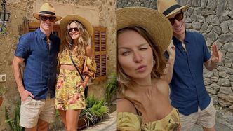 Anna i Robert Lewandowscy w letnich stylizacjach pozdrawiają z upalnej Majorki, zwiedzając malownicze miasteczko (ZDJĘCIA)