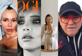 ZDJĘCIA TYGODNIA: Kasia Tusk pokazała ciążowy brzuszek, Kulig na okładce "Vogue'a" i apelująca o pojednanie Doda
