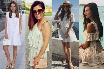 Białe sukienki na lato - najmodniejsze propozycje