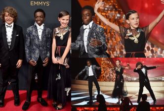 Dzieciaki z serialu "Stranger Things" zaskoczyły publiczność na gali Emmy! (ZDJĘCIA)