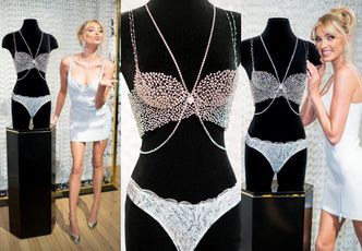 "Aniołek" Victoria's Secret zaprezentował tegoroczny "fantasy bra" za 4 MILIONY (ZDJĘCIA)