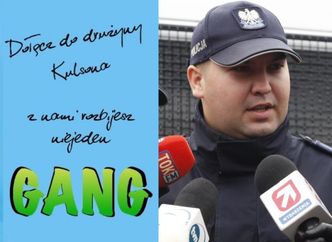 Polska policja zachęca: "Dołącz do drużyny Kulsona"... (FOTO)