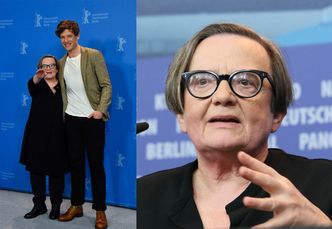 Agnieszka Holland promuje swój film na Berlinale: "Nie można dziś mówić o demokracji bez wolnych mediów"
